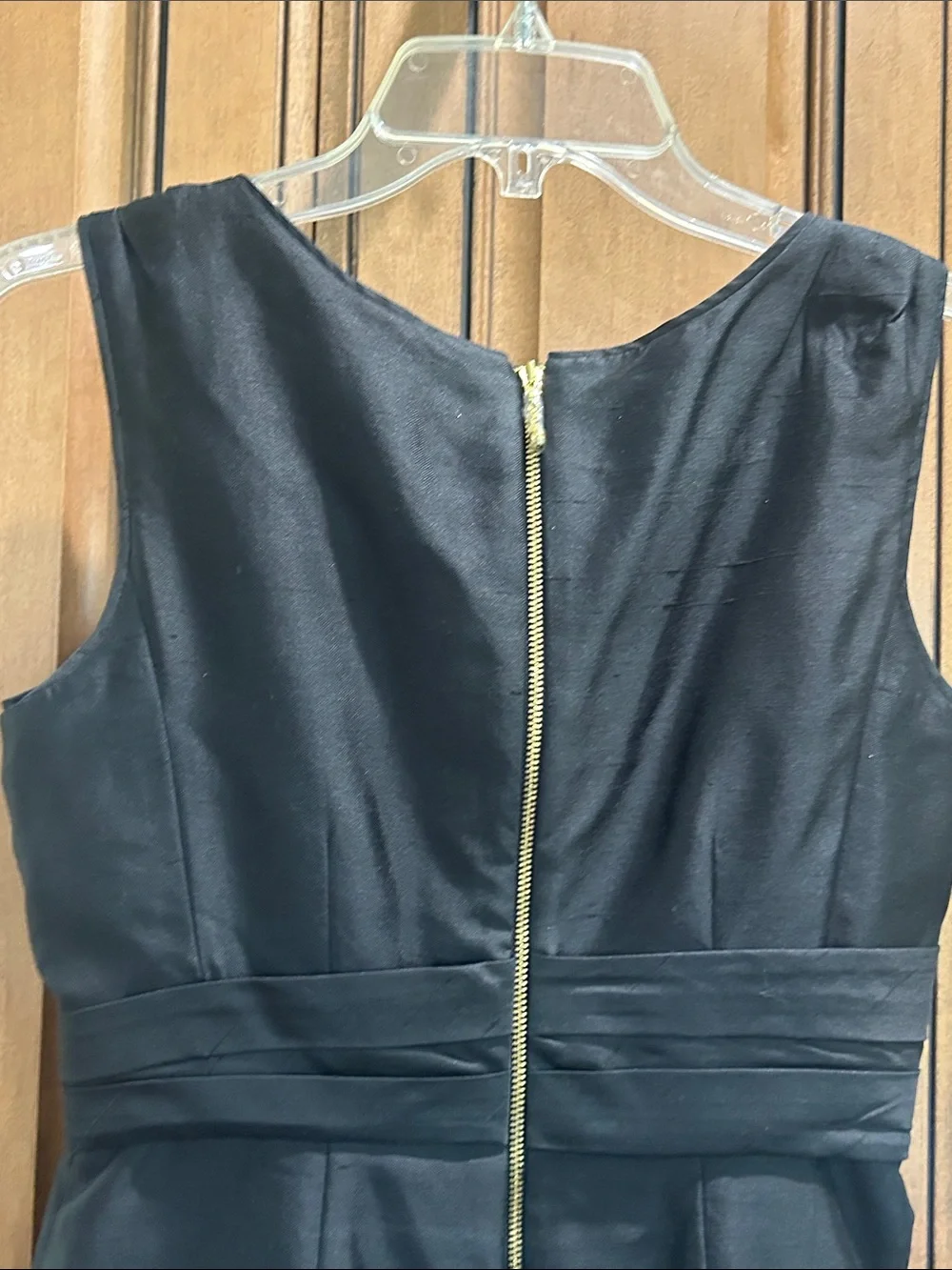 kate spade Black Sleeveless Bow-Waist Mini Dress